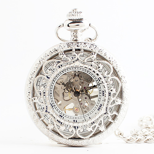 Women's Pocket Watch Japanese Quartz White Hollow Engraving Analog Vintage Steampunk - White
Women's Pocket Watch Japanese Quartz White Hollow Engraving Analog Vintage Steampunk - White