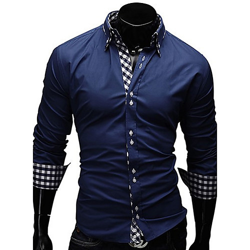 Men's Shirt Plaid Plus Size Print Long Sleeve Daily Tops Cotton Business White Black Red
Men's Shirt Plaid Plus Size Print Long Sleeve Daily Tops Cotton Business White Black Red