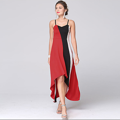 Women's Sweater Jumper Dress Midi Dress Blue Red Yellow Sleeveless Color Block Summer S M L XL XXL
Women's Sweater Jumper Dress Midi Dress Blue Red Yellow Sleeveless Color Block Summer S M L XL XXL