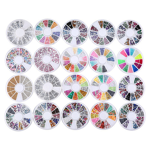 20 pack mixed lot 3d nail art decorations rhinestone 13 wheel sets colored rhinestones sliver crystal gemstones 3d glitter rhinestones charm gold
20 pack mixed lot 3d nail art decorations rhinestone 13 wheel sets colored rhinestones sliver crystal gemstones 3d glitter rhinestones charm gold