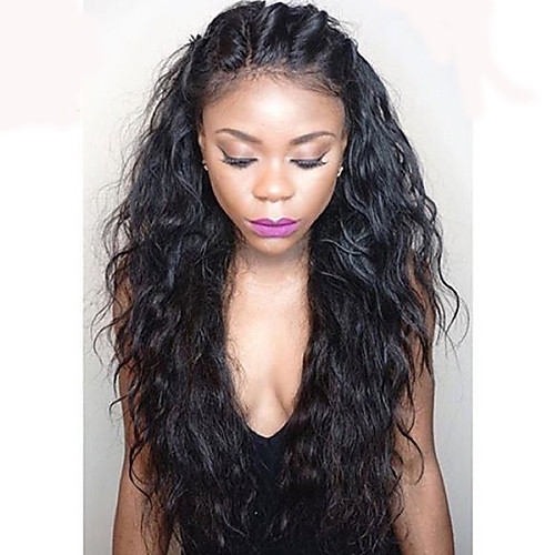 Virgin Human Hair Lace Front Wig Kardashian style Brazilian Hair Water Wave Natural Black Wig 130% Density 8-24 inch with Baby Hair Natural Hairline For Black Women Bleached Knots Natural Black
Virgin Human Hair Lace Front Wig Kardashian style Brazilian Hair Water Wave Natural Black Wig 130% Density 8-24 inch with Baby Hair Natural Hairline For Black Women Bleached Knots Natural Black