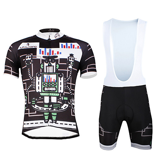 ILPALADINO Men's Short Sleeve Cycling Jersey with Bib Shorts Black Bike Clothing Suit Breathable 3D Pad Quick Dry Ultraviolet Resistant Reflective Strips Sports Lycra Fashion Clothing Apparel
ILPALADINO Men's Short Sleeve Cycling Jersey with Bib Shorts Black Bike Clothing Suit Breathable 3D Pad Quick Dry Ultraviolet Resistant Reflective Strips Sports Lycra Fashion Clothing Apparel