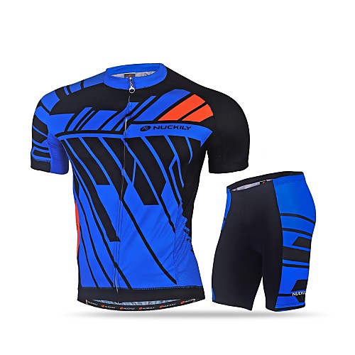 Nuckily Cycling Jersey with Shorts Men's Short Sleeve Bike Clothing SuitsQuick Dry Ultraviolet Resistant Breathable Soft Ultra Light
Nuckily Cycling Jersey with Shorts Men's Short Sleeve Bike Clothing SuitsQuick Dry Ultraviolet Resistant Breathable Soft Ultra Light