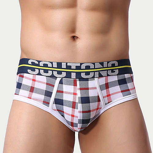 Men's Print Super Sexy Briefs Underwear Plaid 1 Piece Yellow Blue Royal Blue M L XL
Men's Print Super Sexy Briefs Underwear Plaid 1 Piece Yellow Blue Royal Blue M L XL