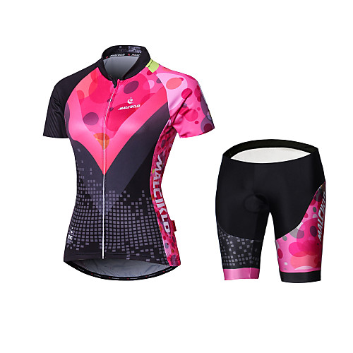 Malciklo Women's Long Sleeve Cycling Jersey with Shorts Black Geometic British Bike Jersey Tights Padded Shorts / Chamois Sports Polyester Coolmax Elastane Geometic Mountain Bike MTB Road Bike
Malciklo Women's Long Sleeve Cycling Jersey with Shorts Black Geometic British Bike Jersey Tights Padded Shorts / Chamois Sports Polyester Coolmax Elastane Geometic Mountain Bike MTB Road Bike
