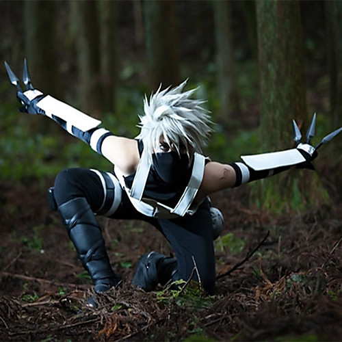 Inspired by Naruto Hatake Kakashi Anime Cosplay Costumes Japanese Cosplay Suits Patchwork Sleeveless Vest Pants Sleeves For Men's Women's / T-shirt / Gloves / Gloves / T-shirt
Inspired by Naruto Hatake Kakashi Anime Cosplay Costumes Japanese Cosplay Suits Patchwork Sleeveless Vest Pants Sleeves For Men's Women's / T-shirt / Gloves / Gloves / T-shirt