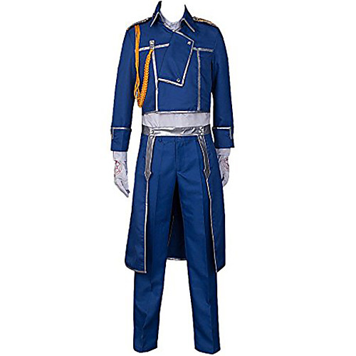 Inspired by Fullmetal Alchemist Roy Mustang Anime Cosplay Costumes Japanese Cosplay Suits Solid Colored Coat Pants Scarf For Men's
Inspired by Fullmetal Alchemist Roy Mustang Anime Cosplay Costumes Japanese Cosplay Suits Solid Colored Coat Pants Scarf For Men's