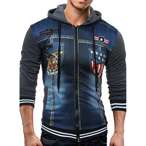 Men's Hoodie Leopard Hooded Daily Hoodies Sweatshirts Long Sleeve Long Light gray Dark Gray
Men's Hoodie Leopard Hooded Daily Hoodies Sweatshirts Long Sleeve Long Light gray Dark Gray