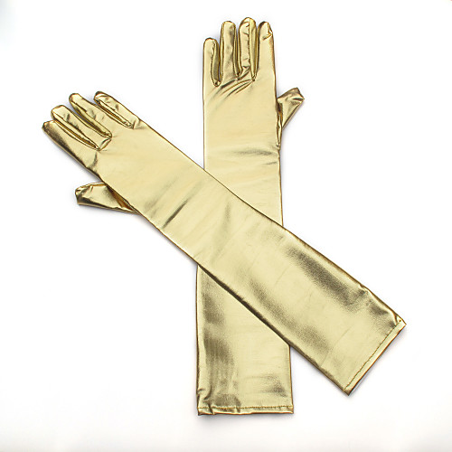 Faux Leather Opera Length Glove Bridal Gloves / Party / Evening Gloves With Rhinestone
Faux Leather Opera Length Glove Bridal Gloves / Party / Evening Gloves With Rhinestone