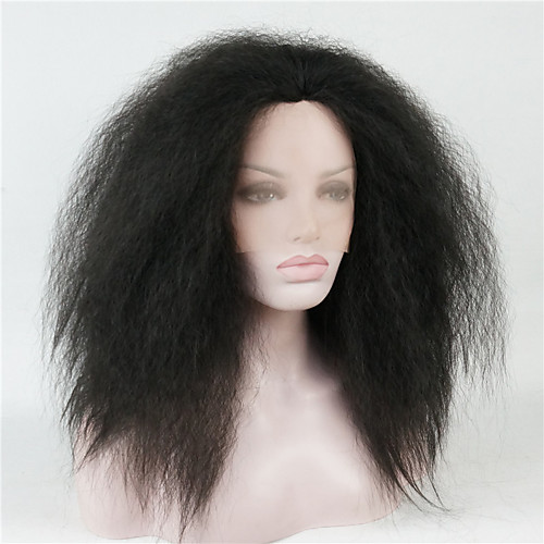Synthetic Lace Front Wig Straight kinky Straight kinky straight Straight Lace Front Wig Medium Length Natural Black #1B Synthetic Hair Women's Black Brown StrongBeauty
Synthetic Lace Front Wig Straight kinky Straight kinky straight Straight Lace Front Wig Medium Length Natural Black #1B Synthetic Hair Women's Black Brown StrongBeauty
