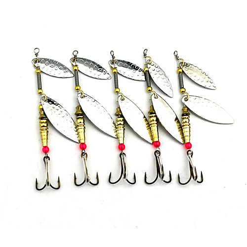 5 pcs Metal Bait Sinking Bass Trout Pike Freshwater Fishing Bass Fishing Lure Fishing
5 pcs Metal Bait Sinking Bass Trout Pike Freshwater Fishing Bass Fishing Lure Fishing