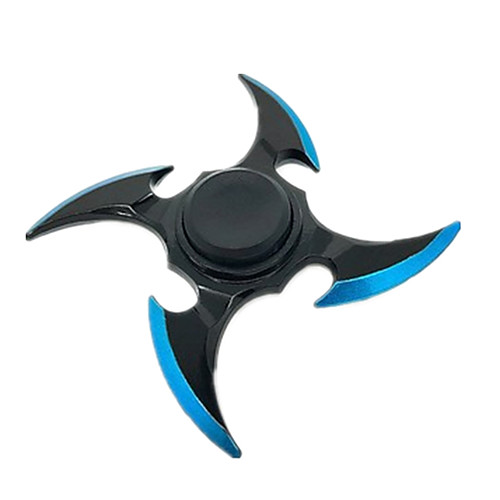 

Fidget Spinner Hand Spinner for Killing Time Stress and Anxiety Relief Focus Toy Four Spinner Metalic Ninja Adults' Boys' Girls' Toy Gift