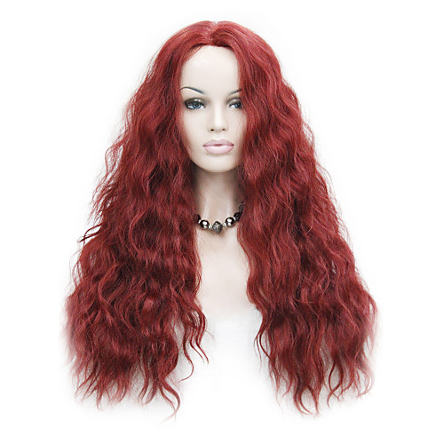 Synthetic Lace Front Wig Wavy Wavy Lace Front Wig Red Synthetic Hair Women's Natural Hairline Red
Synthetic Lace Front Wig Wavy Wavy Lace Front Wig Red Synthetic Hair Women's Natural Hairline Red