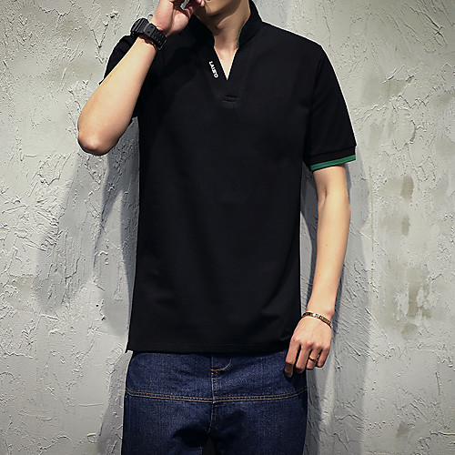 Men's Polo Solid Colored Letter Plus Size Short Sleeve Daily Tops Cotton White Black Red
Men's Polo Solid Colored Letter Plus Size Short Sleeve Daily Tops Cotton White Black Red