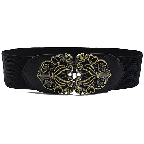Women's Party / Work / Active Alloy Skinny Belt - Solid Colored Shiny Metallic / Fashion / PU / Basic
Women's Party / Work / Active Alloy Skinny Belt - Solid Colored Shiny Metallic / Fashion / PU / Basic