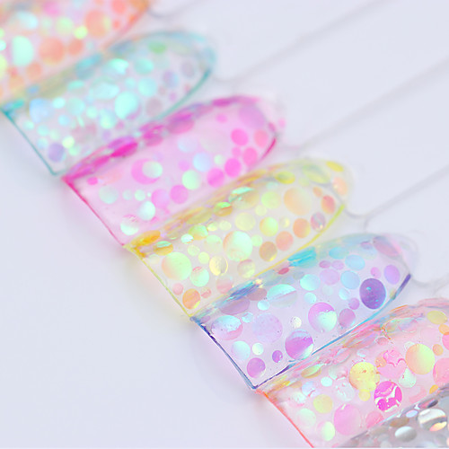 semi transparent mermaid nail glitter sequins 1 5g colorful round paillette manicure nail flakies decoration
semi transparent mermaid nail glitter sequins 1 5g colorful round paillette manicure nail flakies decoration