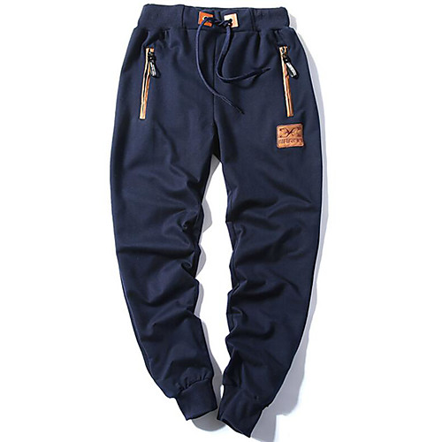 Men's Active Plus Size Athleisure Casual Skinny Harem Pants Solid Colored Full Length Pure Color Black Navy Blue Gray / Fall / Winter
Men's Active Plus Size Athleisure Casual Skinny Harem Pants Solid Colored Full Length Pure Color Black Navy Blue Gray / Fall / Winter