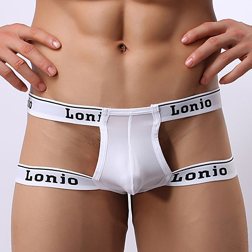 Men's Hole Boxer Briefs Patchwork 1 Piece Low Waist Black White Yellow S M L
Men's Hole Boxer Briefs Patchwork 1 Piece Low Waist Black White Yellow S M L