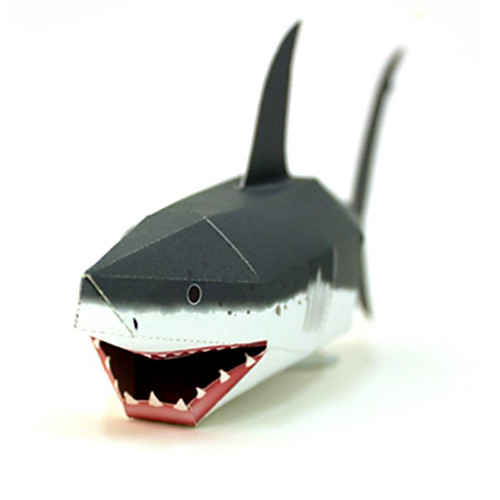 3D Puzzle Paper Model Model Building Kit Fish Shark DIY Hard Card Paper Classic Kid's Unisex Toy Gift
3D Puzzle Paper Model Model Building Kit Fish Shark DIY Hard Card Paper Classic Kid's Unisex Toy Gift