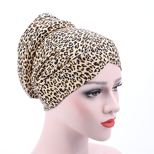 Women's Turban Active Cotton Floppy Hat-Floral Leopard Pleated Summer Khaki Blue White / Fabric
Women's Turban Active Cotton Floppy Hat-Floral Leopard Pleated Summer Khaki Blue White / Fabric