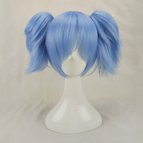 Synthetic Wig Straight Straight With Ponytail Wig Medium Length Light Blue Synthetic Hair Women's Blue hairjoy
Synthetic Wig Straight Straight With Ponytail Wig Medium Length Light Blue Synthetic Hair Women's Blue hairjoy
