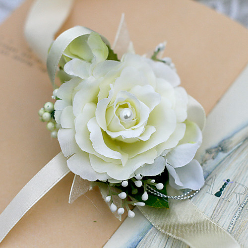 Wedding Flowers Wrist Corsages Wedding Chiffon / Silk / Satin 1.97(Approx.5cm)
Wedding Flowers Wrist Corsages Wedding Chiffon / Silk / Satin 1.97(Approx.5cm)