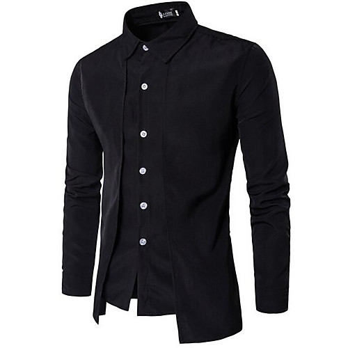 Men's Shirt Solid Colored Long Sleeve Daily Tops Business Casual White Black Red
Men's Shirt Solid Colored Long Sleeve Daily Tops Business Casual White Black Red