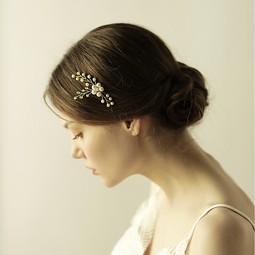 Gemstone & Crystal Tulle Crystal Imitation Pearl Headpiece Hair Pin Hair Stick with Crystal Feather 1 Wedding Special Occasion
Gemstone & Crystal Tulle Crystal Imitation Pearl Headpiece Hair Pin Hair Stick with Crystal Feather 1 Wedding Special Occasion