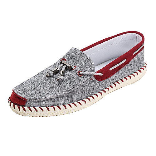 Men's Boat Shoes Comfort Shoes Light Soles Casual Fabric Burgundy Blue Fall Spring / EU40
Men's Boat Shoes Comfort Shoes Light Soles Casual Fabric Burgundy Blue Fall Spring / EU40