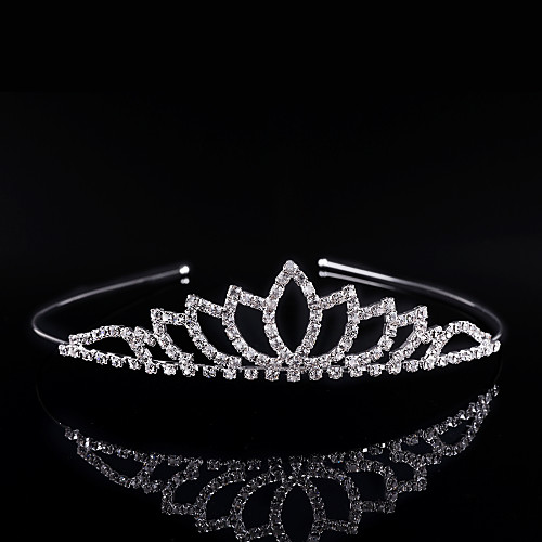 Crystal / Rhinestone / Alloy Tiaras / Headbands with 1 Wedding / Special Occasion / Party / Evening Headpiece
Crystal / Rhinestone / Alloy Tiaras / Headbands with 1 Wedding / Special Occasion / Party / Evening Headpiece