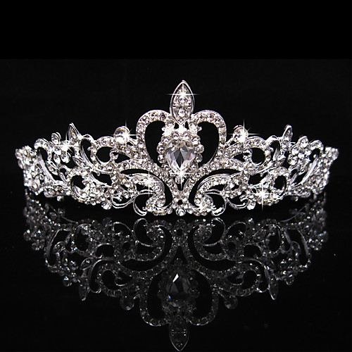 Rhinestone / Alloy Tiaras / Headwear with Floral 1pc Wedding / Special Occasion / Party / Evening Headpiece
Rhinestone / Alloy Tiaras / Headwear with Floral 1pc Wedding / Special Occasion / Party / Evening Headpiece