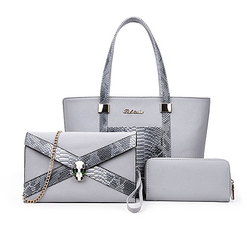Women's PU Bag Set Bag Sets 3 Pcs Purse Set Fuchsia / Black / Beige / Fall & Winter
Women's PU Bag Set Bag Sets 3 Pcs Purse Set Fuchsia / Black / Beige / Fall & Winter
