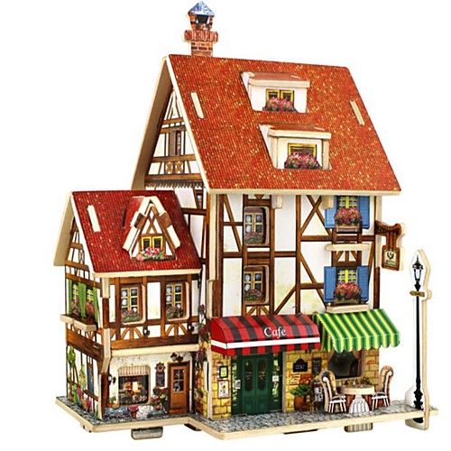 3D Puzzle Wooden Puzzle DIY Toys House DIY Wooden Natural Wood Unisex Toy Gift
3D Puzzle Wooden Puzzle DIY Toys House DIY Wooden Natural Wood Unisex Toy Gift