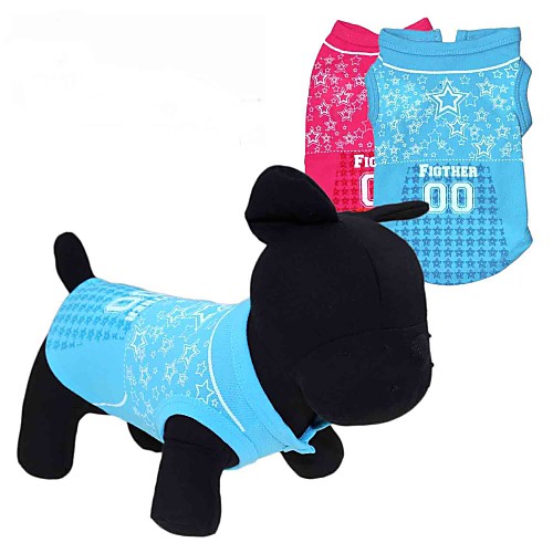 Cat Dog Shirt / T-Shirt Dog Clothes Red Blue Costume Terylene Heart Stars XS S M L
Cat Dog Shirt / T-Shirt Dog Clothes Red Blue Costume Terylene Heart Stars XS S M L