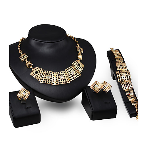 Women's Pendant Necklace Personalized Luxury Fashion Rhinestone Gold Plated Earrings Jewelry Gold For Party Engagement
Women's Pendant Necklace Personalized Luxury Fashion Rhinestone Gold Plated Earrings Jewelry Gold For Party Engagement