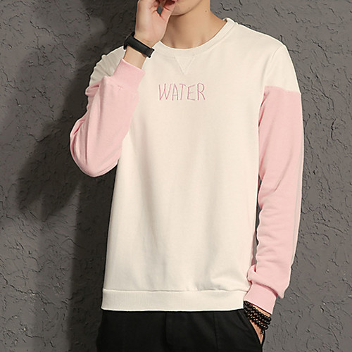 Men's Plus Size Sweatshirt Graphic Text Letter Round Neck Daily Basic Hoodies Sweatshirts Long Sleeve Blushing Pink Dark Gray Gray / Spring / Fall
Men's Plus Size Sweatshirt Graphic Text Letter Round Neck Daily Basic Hoodies Sweatshirts Long Sleeve Blushing Pink Dark Gray Gray / Spring / Fall
