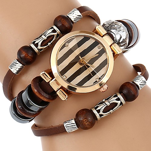 Women's Bracelet Watch Wrap Bracelet Watch Analog Quartz Ladies Water Resistant / Waterproof Creative / Stainless Steel / Quilted PU Leather
Women's Bracelet Watch Wrap Bracelet Watch Analog Quartz Ladies Water Resistant / Waterproof Creative / Stainless Steel / Quilted PU Leather