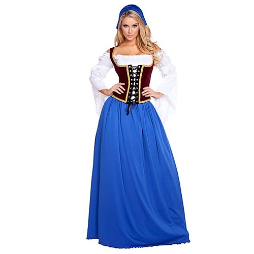 Oktoberfest Beer Dirndl Trachtenkleider Women's Dress Headpiece More Accessories Bavarian Vacation Dress Costume Blue
Oktoberfest Beer Dirndl Trachtenkleider Women's Dress Headpiece More Accessories Bavarian Vacation Dress Costume Blue