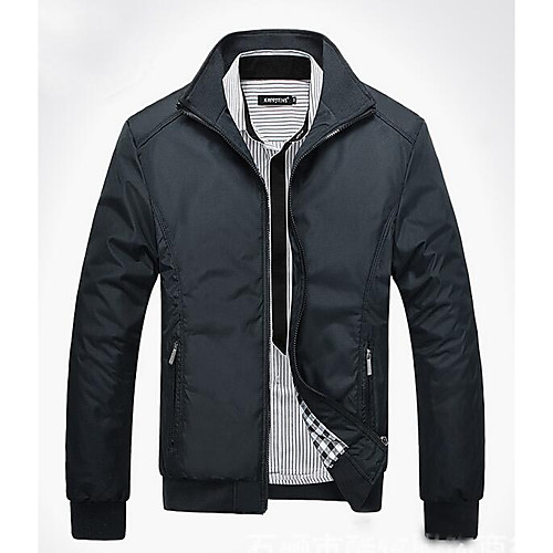 Men's Daily Summer Regular Jacket, Solid Colored Hooded Long Sleeve Cotton Black / Blue / Green
Men's Daily Summer Regular Jacket, Solid Colored Hooded Long Sleeve Cotton Black / Blue / Green