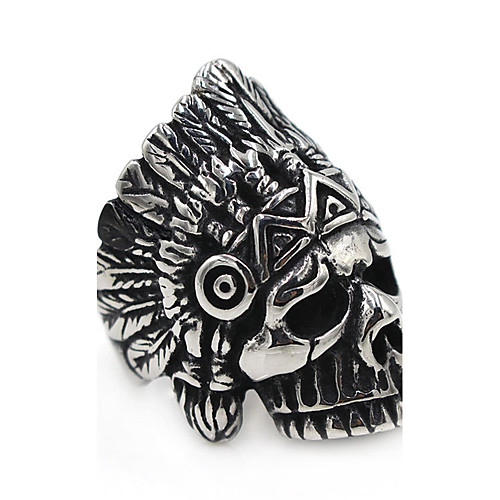 Ring AAA Cubic Zirconia Silver Stainless Steel Titanium Steel Skull Ladies Classic Basic 7 8 9 10 11 / Men's / Men's
Ring AAA Cubic Zirconia Silver Stainless Steel Titanium Steel Skull Ladies Classic Basic 7 8 9 10 11 / Men's / Men's