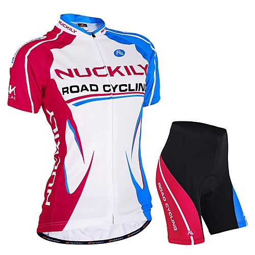 Nuckily Women's Short Sleeve Cycling Jersey with Shorts Blue Bike Clothing Suit Breathable Quick Dry Ultraviolet Resistant Sports Polyester Curve Mountain Bike MTB Road Bike Cycling Clothing Apparel
Nuckily Women's Short Sleeve Cycling Jersey with Shorts Blue Bike Clothing Suit Breathable Quick Dry Ultraviolet Resistant Sports Polyester Curve Mountain Bike MTB Road Bike Cycling Clothing Apparel