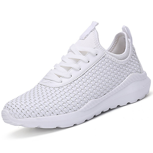 Men's Trainers Athletic Shoes Comfort Shoes Light Soles Casual Outdoor PU White Black Fall Spring / Lace-up
Men's Trainers Athletic Shoes Comfort Shoes Light Soles Casual Outdoor PU White Black Fall Spring / Lace-up