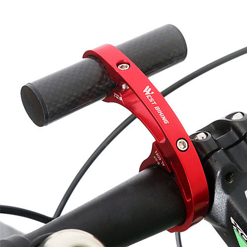 

20 mm Bike Handlebar Extender Adjustable Portable 360°Rolling / Rotatable for Road Bike Mountain Bike MTB Chrome Black Silver Red