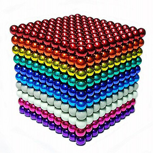 

216/512/1000 pcs 5mm Magnet Toy Magnetic Balls Building Blocks Super Strong Rare-Earth Magnets Neodymium Magnet Neodymium Magnet Stress and Anxiety Relief Office Desk Toys DIY Adults' Unisex Boys