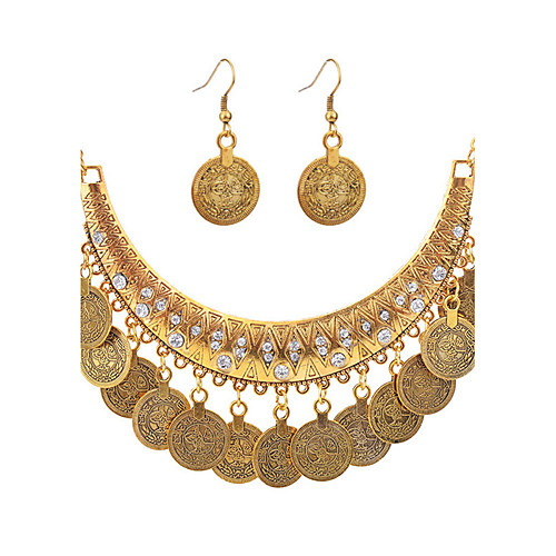 Women's Necklace Ladies Punk Fashion Silver Plated Gold Plated Earrings Jewelry Gold / Silver For Daily Evening Party
Women's Necklace Ladies Punk Fashion Silver Plated Gold Plated Earrings Jewelry Gold / Silver For Daily Evening Party