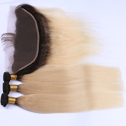 Hair Weaves Indian Hair Straight Human Hair Extensions Human Hair Hair Weft with Closure / Medium Length
Hair Weaves Indian Hair Straight Human Hair Extensions Human Hair Hair Weft with Closure / Medium Length