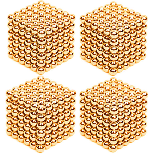 

4 pcs 3mm Magnet Toy Magnetic Balls Building Blocks Super Strong Rare-Earth Magnets Neodymium Magnet Puzzle Cube Stress and Anxiety Relief Office Desk Toys Relieves ADD, ADHD, Anxiety, Autism