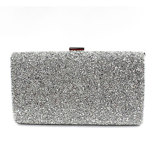 Women's Beading PU Evening Bag Wedding Bags Floral Print Gold / Silver / Black 
Women's Beading PU Evening Bag Wedding Bags Floral Print Gold / Silver / Black