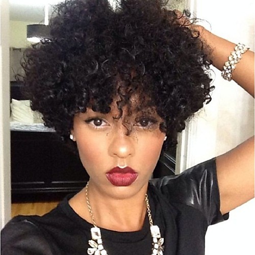 Synthetic Wig Curly Kinky Curly Kinky Curly Curly Wig Short Natural Black Synthetic Hair Women's African American Wig For Black Women Black
Synthetic Wig Curly Kinky Curly Kinky Curly Curly Wig Short Natural Black Synthetic Hair Women's African American Wig For Black Women Black