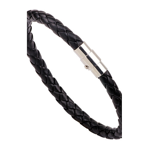 Women's Leather Bracelet woven Magnetic Fashion Leather Bracelet Jewelry Black / Brown For Casual Going out
Women's Leather Bracelet woven Magnetic Fashion Leather Bracelet Jewelry Black / Brown For Casual Going out